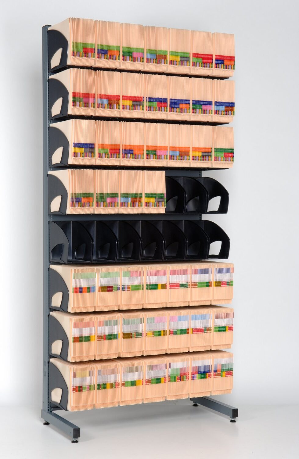 Worden Rack Orga-Rack + Orga-Box, archiefrek met boxen - Aries document organisation